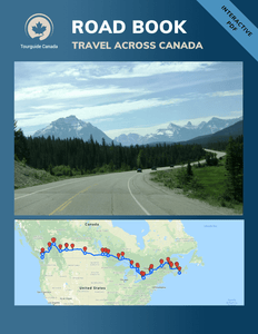 Road Book to Travel Across Canada
